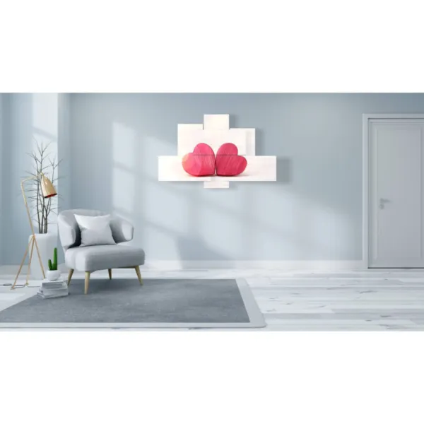 Cuadros con corazones modernos