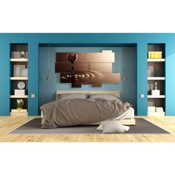 arte mural con corazón