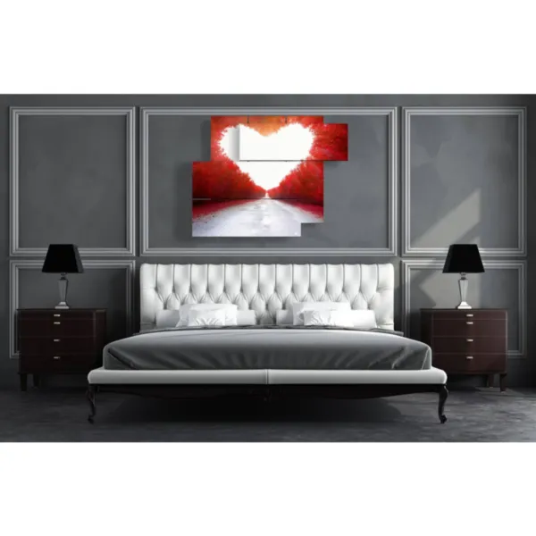 quadri murali a cuore