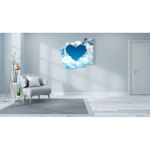 quadri con cuore per soggiorno