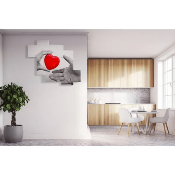Cuadros con corazón para pared