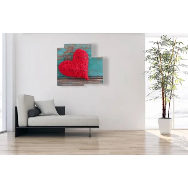 Impresiones corazones rojos