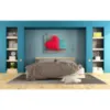 Romantic paintings with hearts