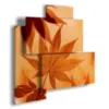 Abstraktes Blumenbild