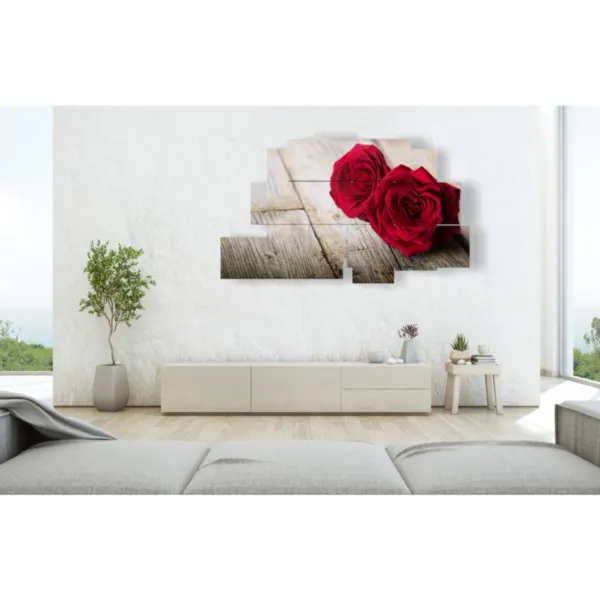 quadri cuori di fiori