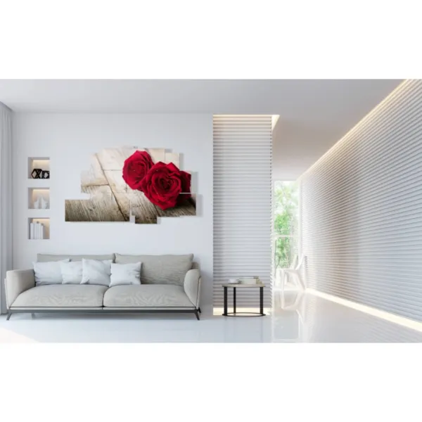 Decoración con corazones