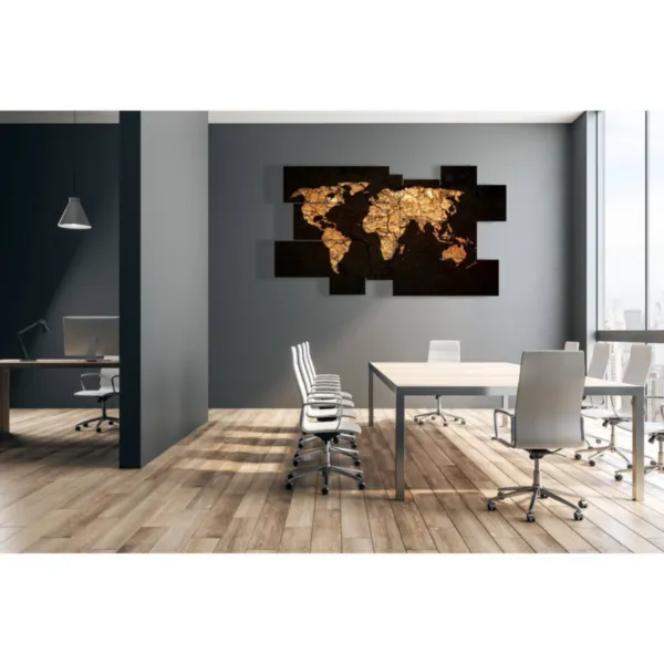 indicatori mappamondo oro