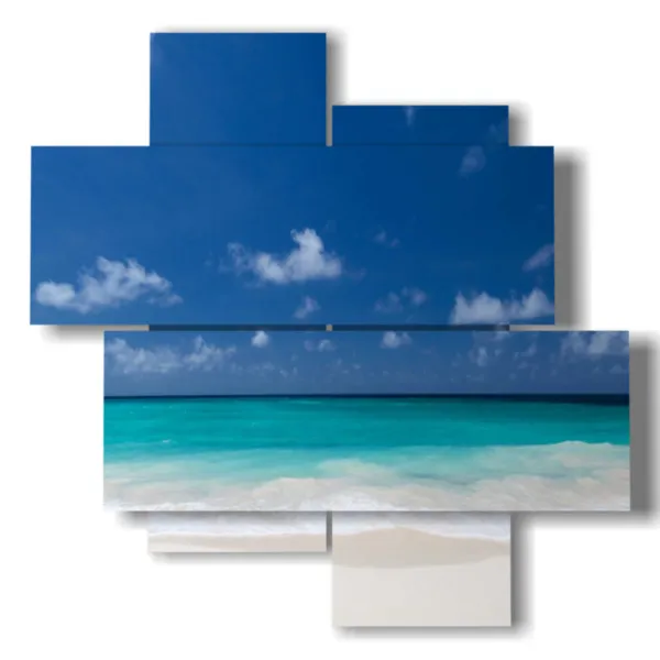 quadro raffigurante il mare