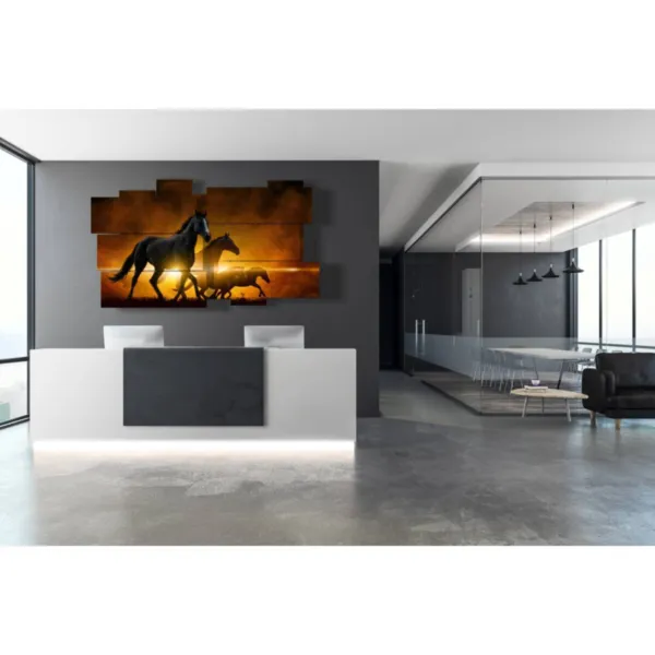 Prints of modern horses