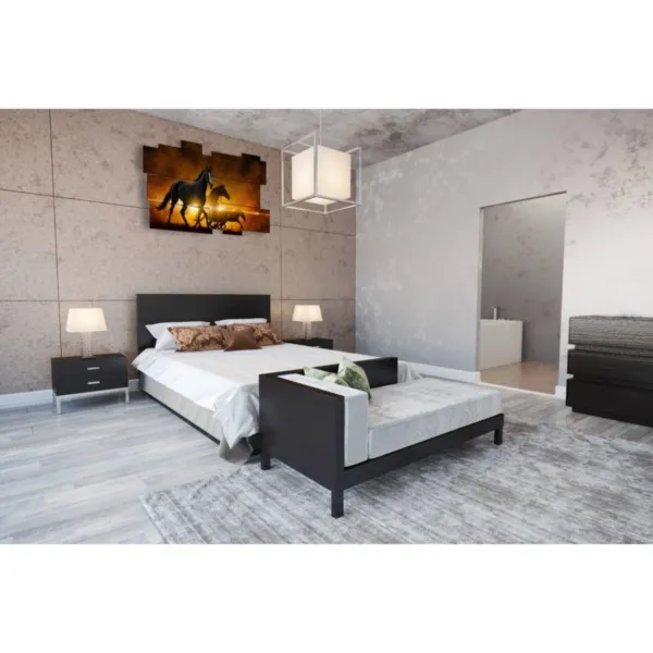 quadri di cavalli in stile minimalista