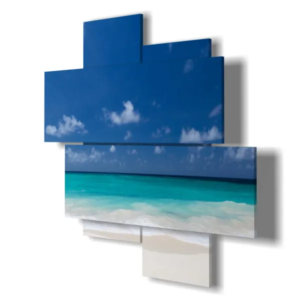 Impression, mer, décoration