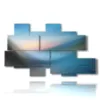 quadri componibili natura velata - version: 8 pannelli 171x100cm