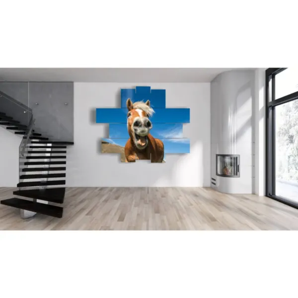 Tableaux, chevaux, design intérieur