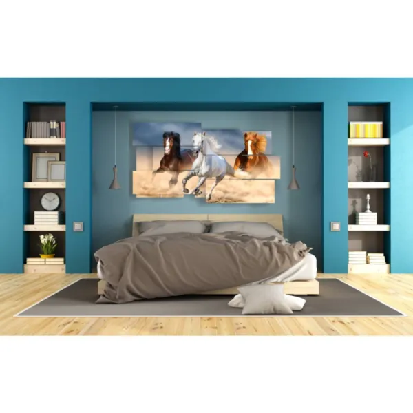 sport horse painting