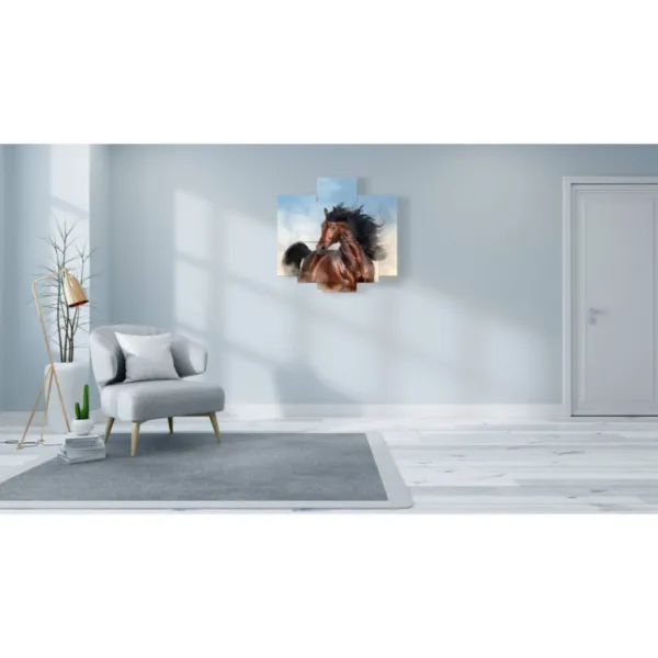 stampe cavalli in primo piano