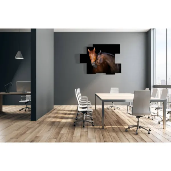 Tableaux de chevaux qui s''aiment bien