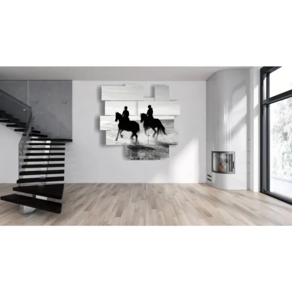 Arte hombre a caballo