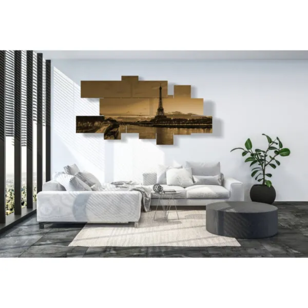 art avec des photos célèbres de Paris