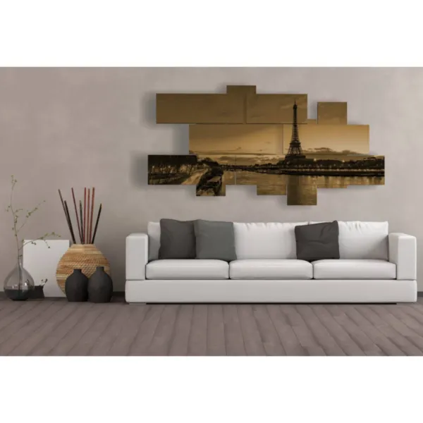 Póster París efecto arena