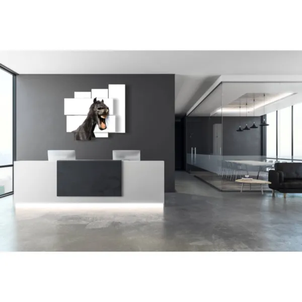 impresión con caballo árabe