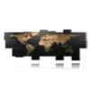tableau mondial dore - version: 19 pannelli 306x116cm