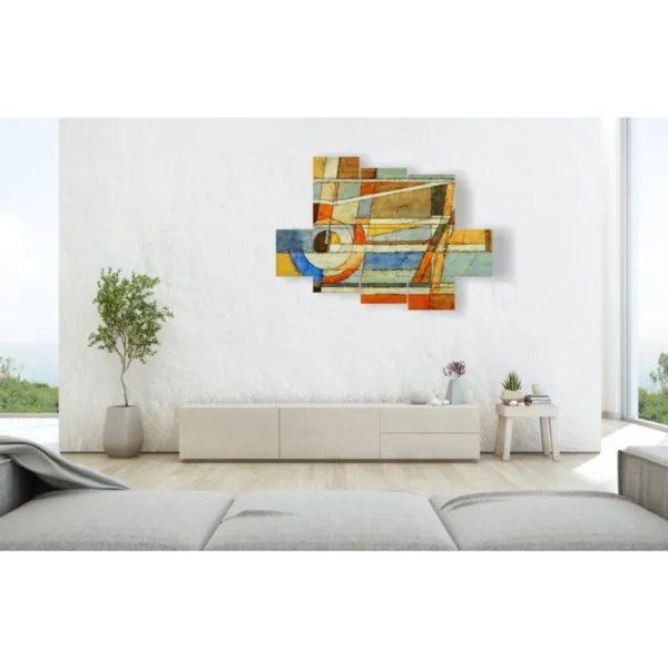 Moderne geometrische Gemälde