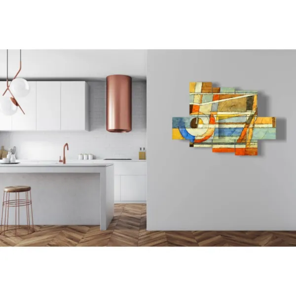 laminas geométricas para pared