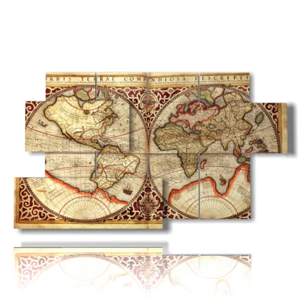 quadro mondo astratto