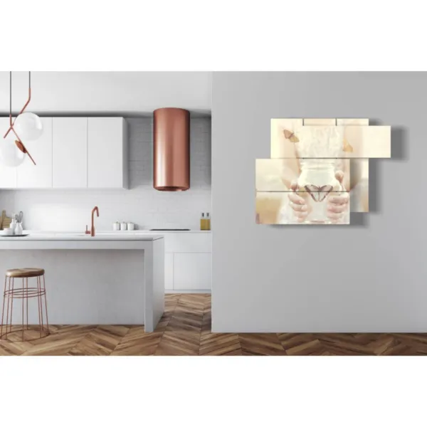 abstract painted artworks