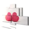 arte abstracta con corazones