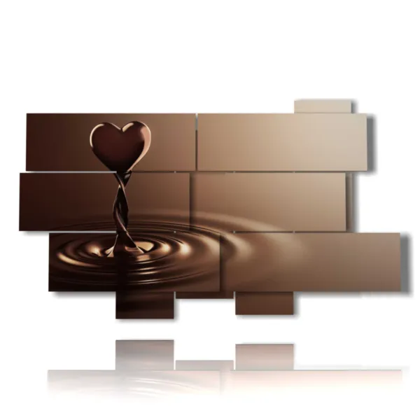 Cuadro con corazón.