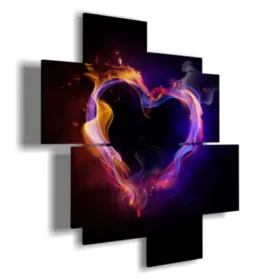 quadri a cuore focoso