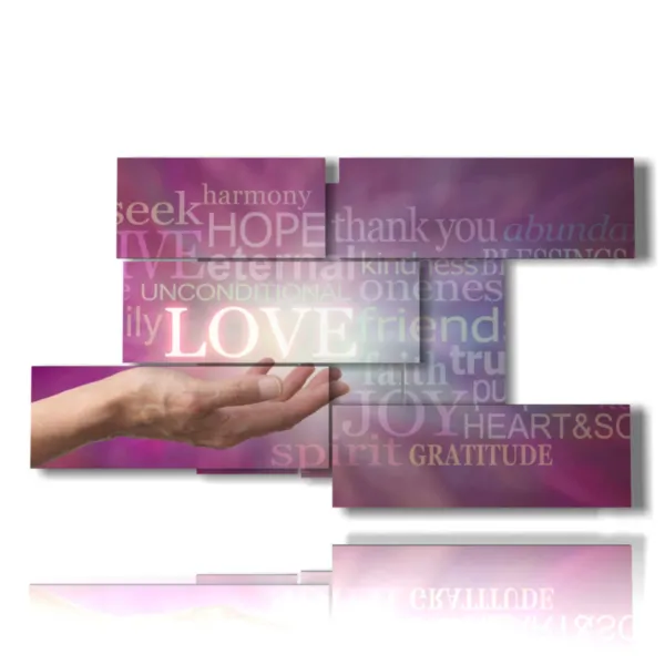 paintings with writings