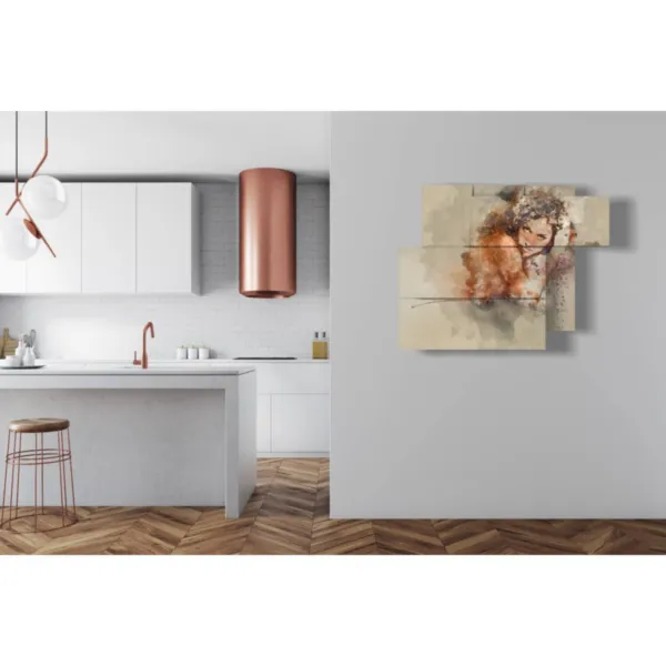 Tableaux sombres avec des femmes