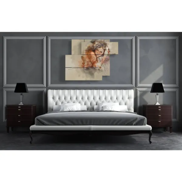 melancholic paintings with women