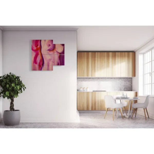 quadri murali donne stilizzate