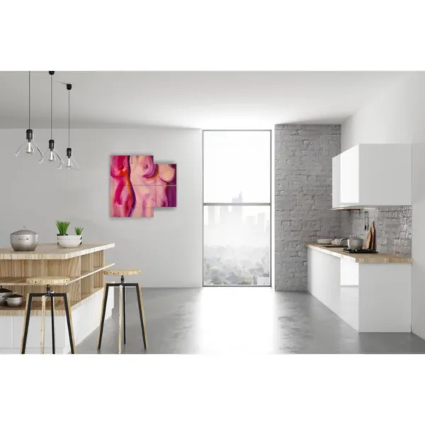 Stempel mit stilisierten Frauen