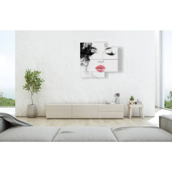 Cuadros de mujeres tristes inspiran emociones