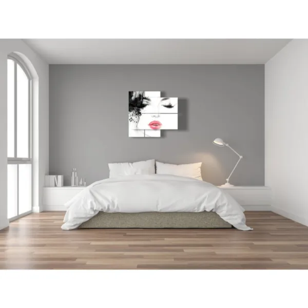 Tableaux de femmes tristes peints