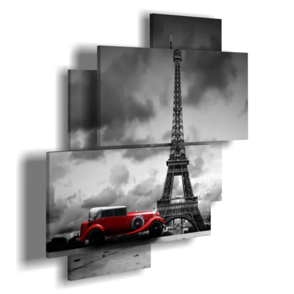 Gemälde Paris Eiffelturm