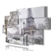 Prints of Paris with snow