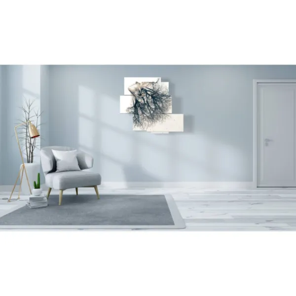 stampa donna in bianco e nero