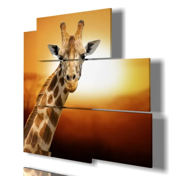 Impressions d''animaux africains