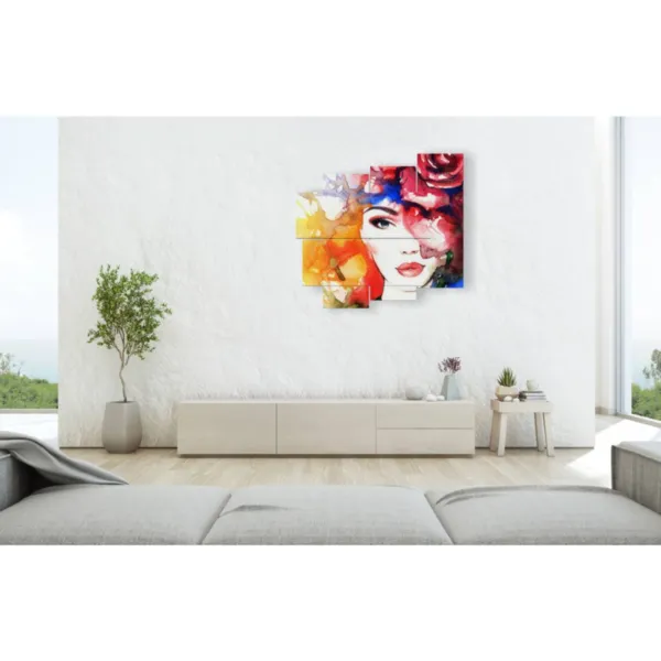 arte donna con cappello