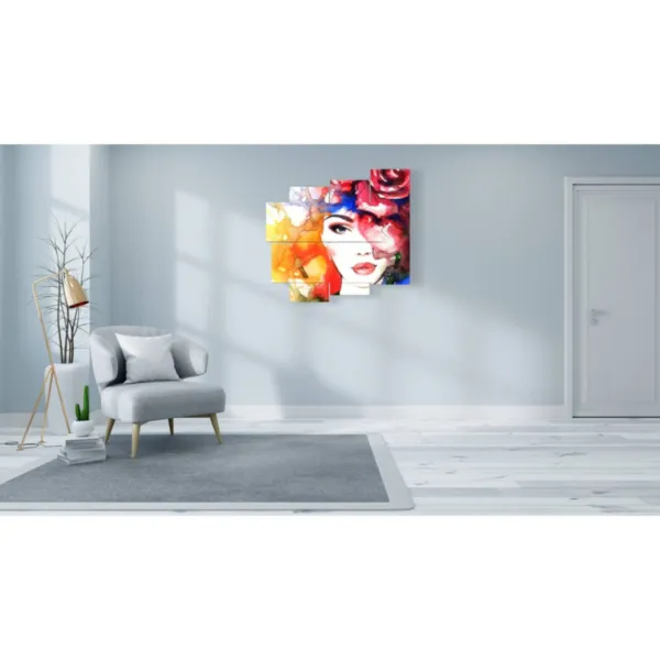 arte murale donne con cappello