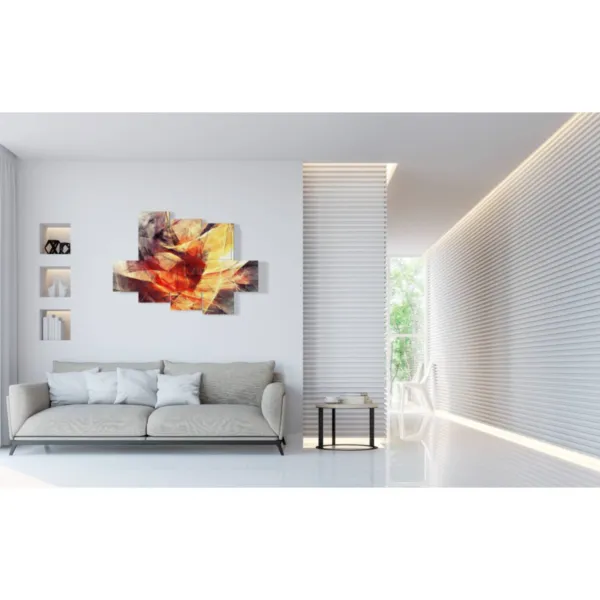 decorazioni con dipinti astratti