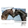 tableaux de chevaux amoureux - version: 10 pannelli 183x100cm