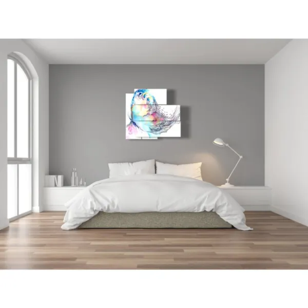 Póster de animales abstractos