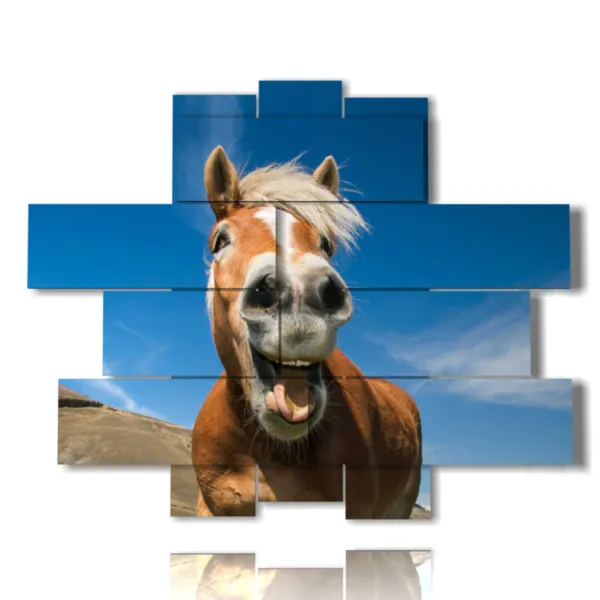 Moderne Bilder mit Pferden