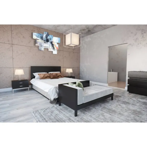 Modern white and gray art decor furniture